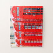 Die Rote Londoner Telefonbox Puzzle (Vertikal)