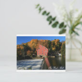 Die rote Mill Herbst-II-Postkarte Postkarte (Stehend Vorderseite)