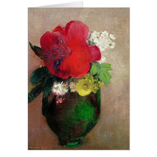 Die rote Mohnblume (Vorne)