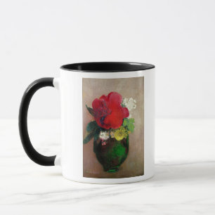 Die rote Mohnblume Tasse