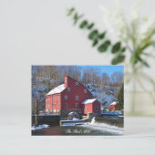 Die rote Mühle II Postkarte (Stehend Vorderseite)