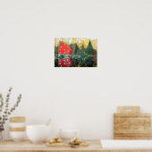 Die rote Mühle in Clinton, New Jersey Poster (Küche)