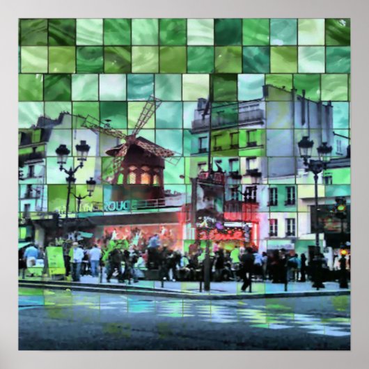 die rote Mühle Poster (Vorne)