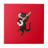 Die rote Musik Fliese (Vorderseite)