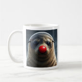 Die Rote-Nase-Spießrobbe. Kaffeetasse (Links)