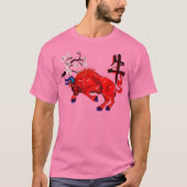 Die rote Ochse T-Shirt (Vorderseite)