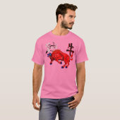 Die rote Ochse T-Shirt (Vorne ganz)