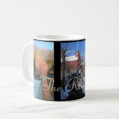Die rote pic-Tasse der Mühle 3 Kaffeetasse (Vorderseite Links)