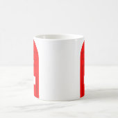 Die rote Postbox Kaffeetasse (Mittel)