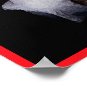 Die Rote Rose Poster (Ecke)