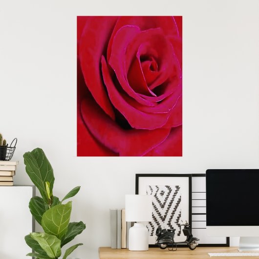 DIE ROTE ROSE      POSTER (Heimbüro)