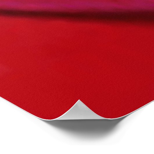 DIE ROTE ROSE      POSTER (Ecke)