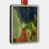 Die rote Sphinx Silbernes Ornament (Rechts)