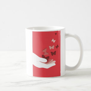 Die (rote) Tasse des Kaffees
