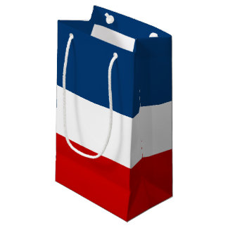 Die rote weiße und blaue Geschenk-Tasche - klein, Kleine Geschenktüte