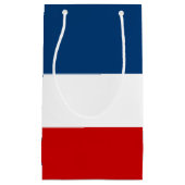 Die rote weiße und blaue Geschenk-Tasche - klein, Kleine Geschenktüte (Vorderseite)