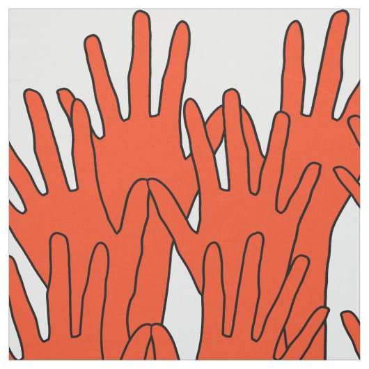 Die rote Welle Stoff (Muster)