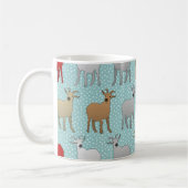 Die rote Ziege Kaffeetasse (Links)