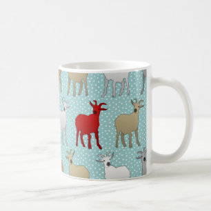 Die rote Ziege Kaffeetasse