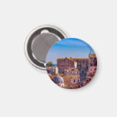 Die roten Dächer von Dubrovnik Magnet (Vorderseite/Rückseite)