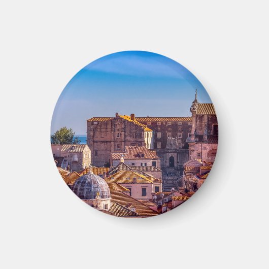 Die roten Dächer von Dubrovnik Magnet (Vorne)