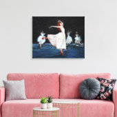 Die roten Schuhe Leinwanddruck (Insitu (Wohnzimmer))