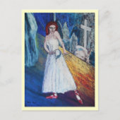 Die roten Schuhe Postkarte (Vorderseite)