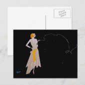 Die rotierenden 20er Jahre Postkarte (Vorne/Hinten)