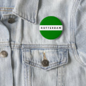 die Rotterdam-Stadtflaggen-Niederlande-Symbol Button (Beispiel)