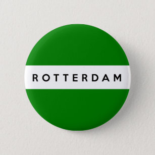 die Rotterdam-Stadtflaggen-Niederlande-Symbol Button