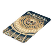 Die Rotunde des US-Kapitols USA Magnet (Linke Seite)
