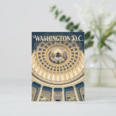 Die Rotunde des US-Kapitols USA Postkarte (Stehend Vorderseite)