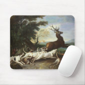 Die Rotwild-Jagd, 1718 Mousepad (Mit Mouse)