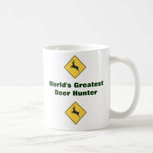Die Rotwild-Jäger-Kaffee-Tasse der Welt bestste Kaffeetasse (Rechts)