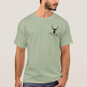 Die Rotwild-Nebenfluss-Ranch-T-Shirt der Männer T-Shirt (Vorderseite)