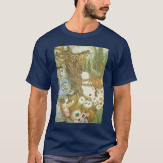 Die Rotwild und die Katze und die Juwelen T-Shirt