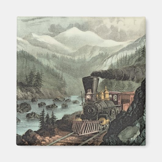 Die Route nach Kalifornien Magnet (Vorne)