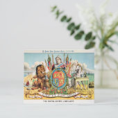 Die Royal Arms Jubilant Postkarte (Stehend Vorderseite)