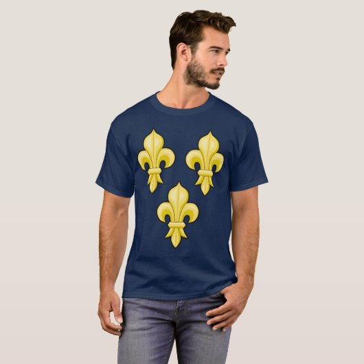 Die Royal Arms of France T-Shirt (Vorne ganz)