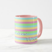 Die Royal Rainbow Things Tasse (VorderseiteRechts)