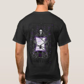 Die Rubber Duck Tarot Karte - Lustiger Programmier T-Shirt (Rückseite)