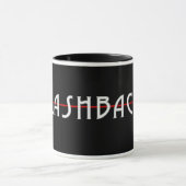 Die Rückblende-Designer-Kaffee-Tasse Tasse (Zentrum)