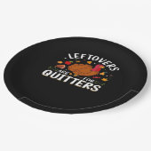 Die Rückhalteeinrichtungen sind für Quitter Cool m Pappteller (Schrägansicht)