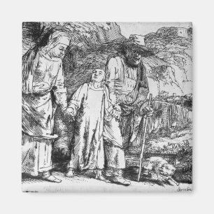 Die Rückkehr aus Ägypten oder Jesus Christus Magnet