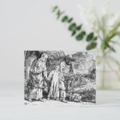 Die Rückkehr aus Ägypten oder Jesus Christus Postkarte (Stehend Vorderseite)