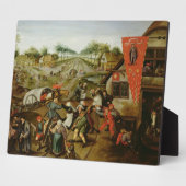 Die Rückkehr aus der Kermesse (Öl auf Tafel) Fotoplatte (Seite)