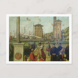 Die Rückkehr der Botschafter aus der St. Ursula Postkarte