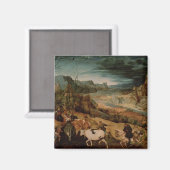 Die Rückkehr der Herde 1565 Magnet (Vorderseite/Rückseite)