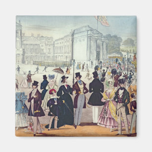 Die Rückkehr der Königin vom Oberhaus, 1839 ( Magnet