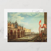 Die Rückkehr der Markustroops nach Venedig Postkarte (Vorne/Hinten)